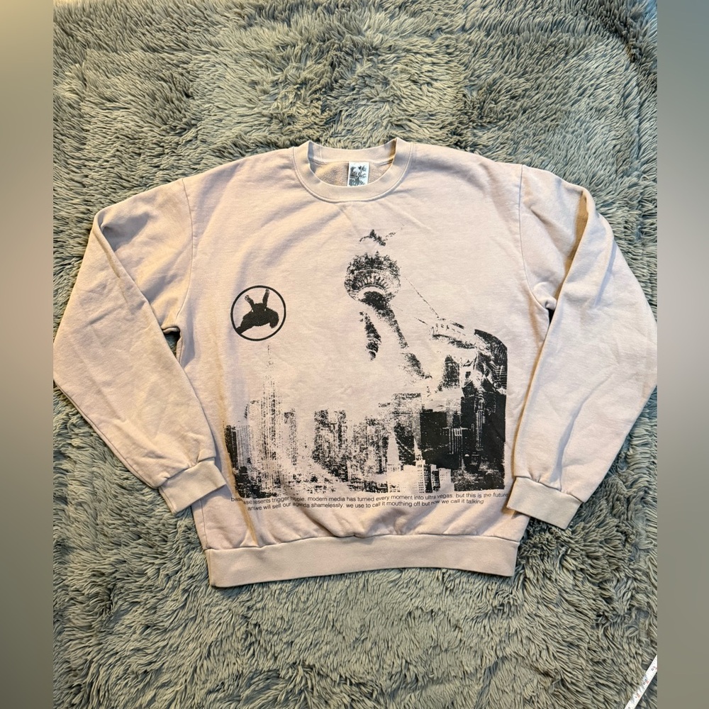 Basketcase Gallery Trigger Hippie Crewneck Size XL